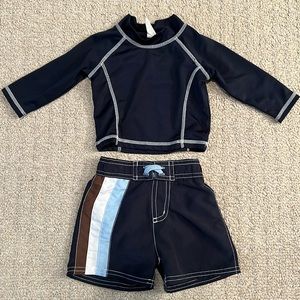 Boys Infant Swim Set Sz M 18-22lbs